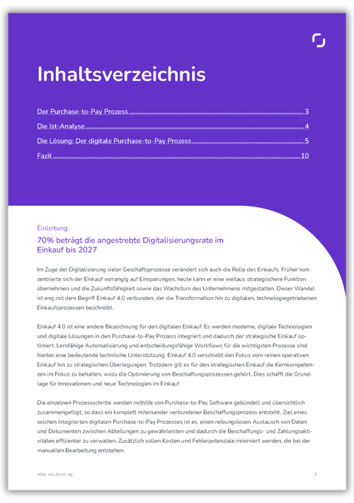 edoc-Inhalt-Der digitale Purchase-to-Pay Prozess